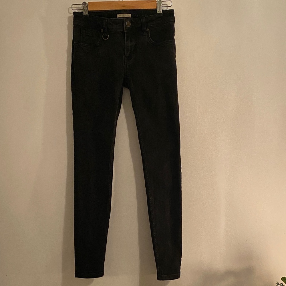 Burberry Brit Westbourne skinny ankle black jeans size 26 w